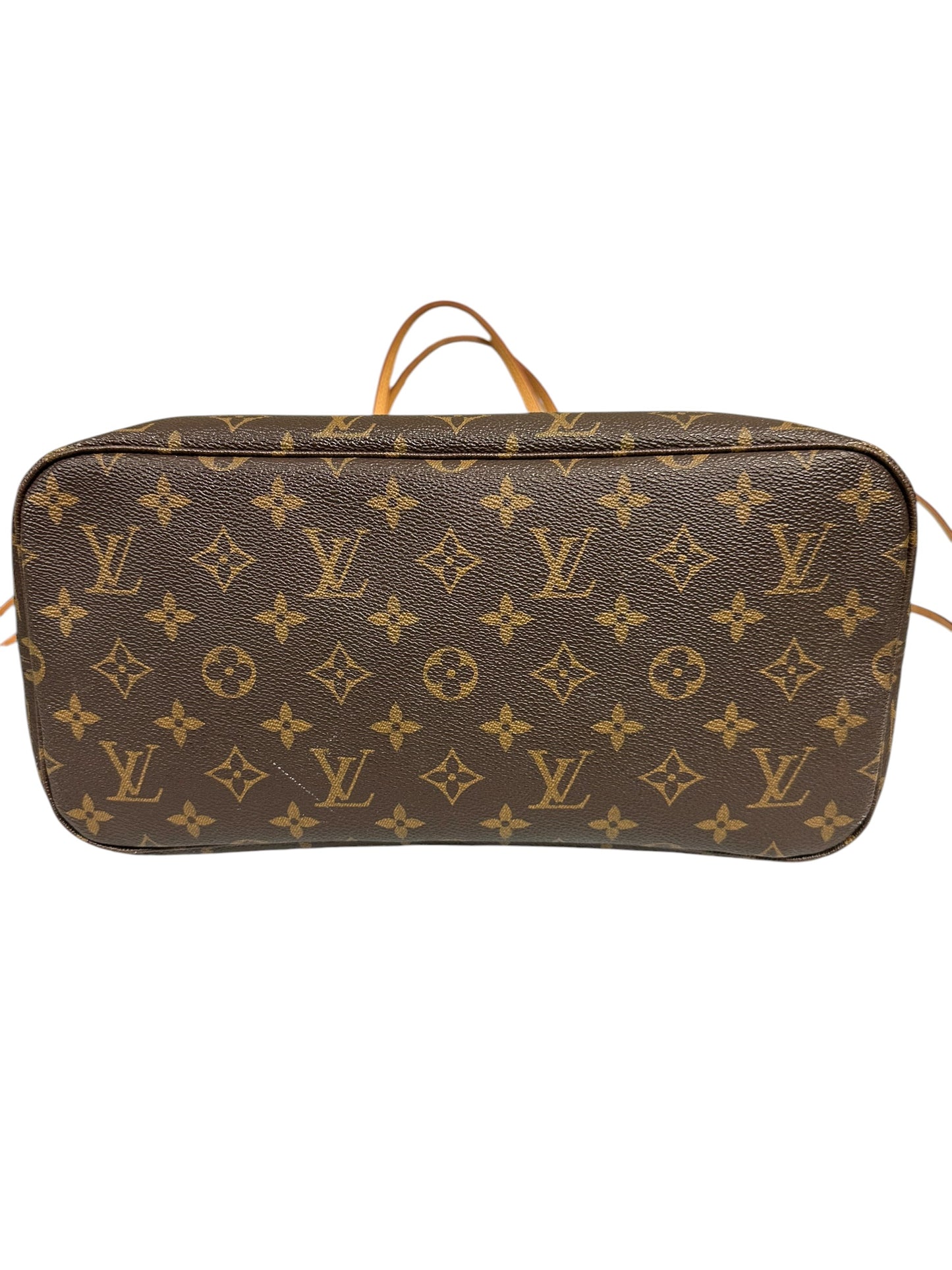 Tote Luxury Designer By Louis Vuitton In Brown & Tan, Size:Large