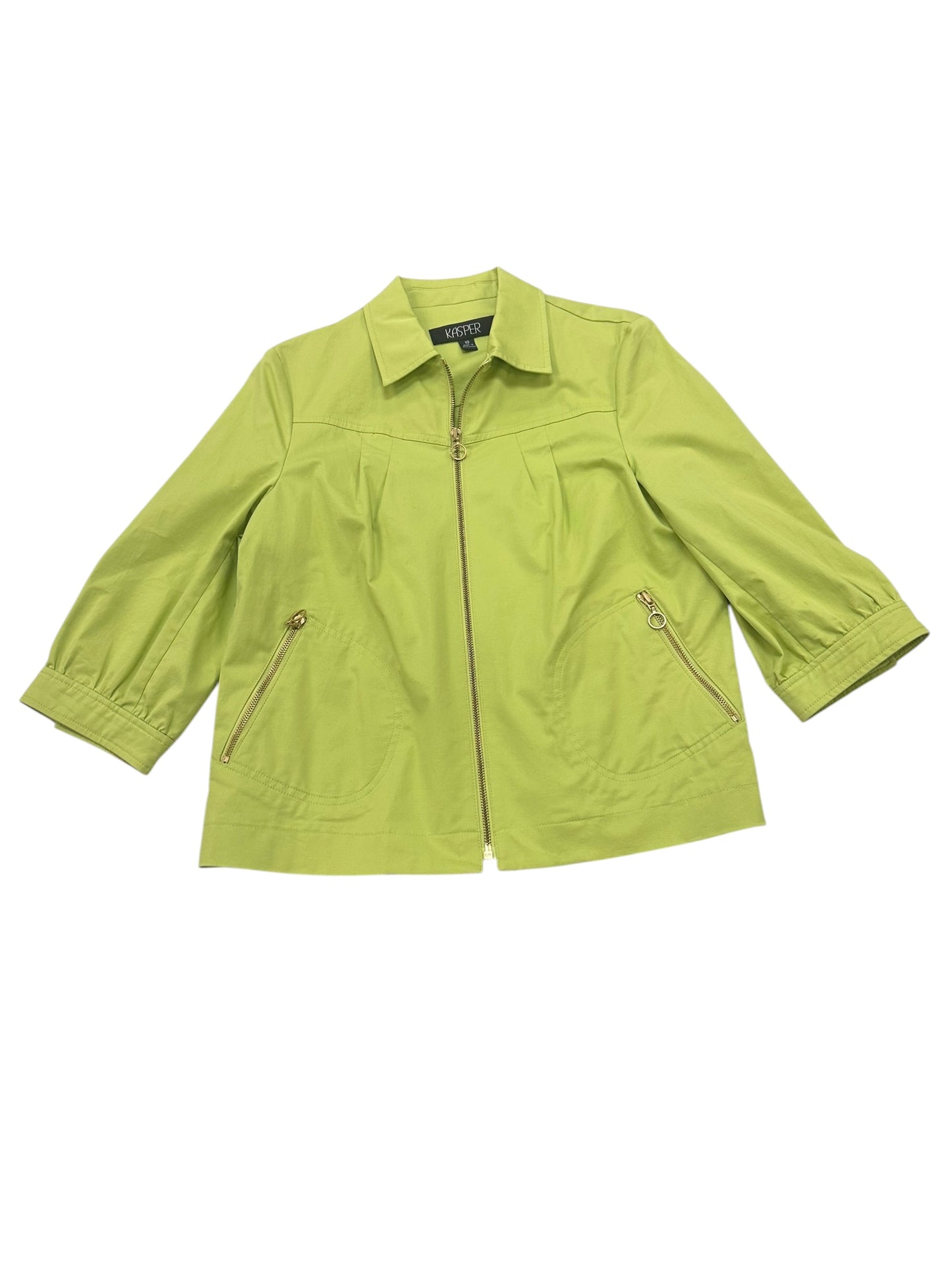 Jacket Other By Kasper In Green, Size:10