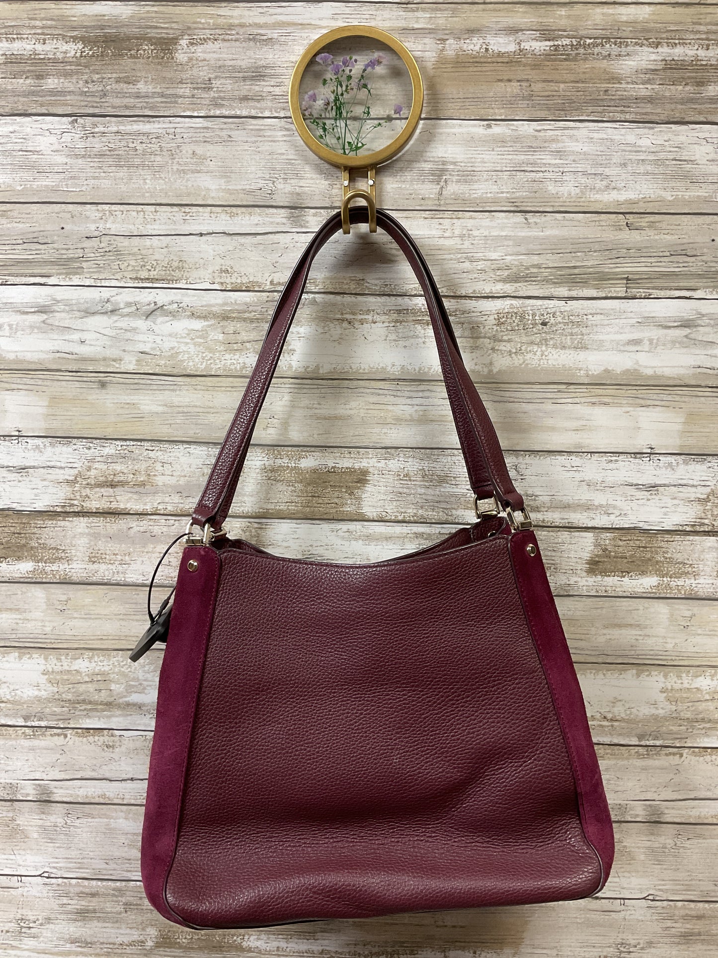 Handbag Designer By Kate Spade In Purple, Size:Medium