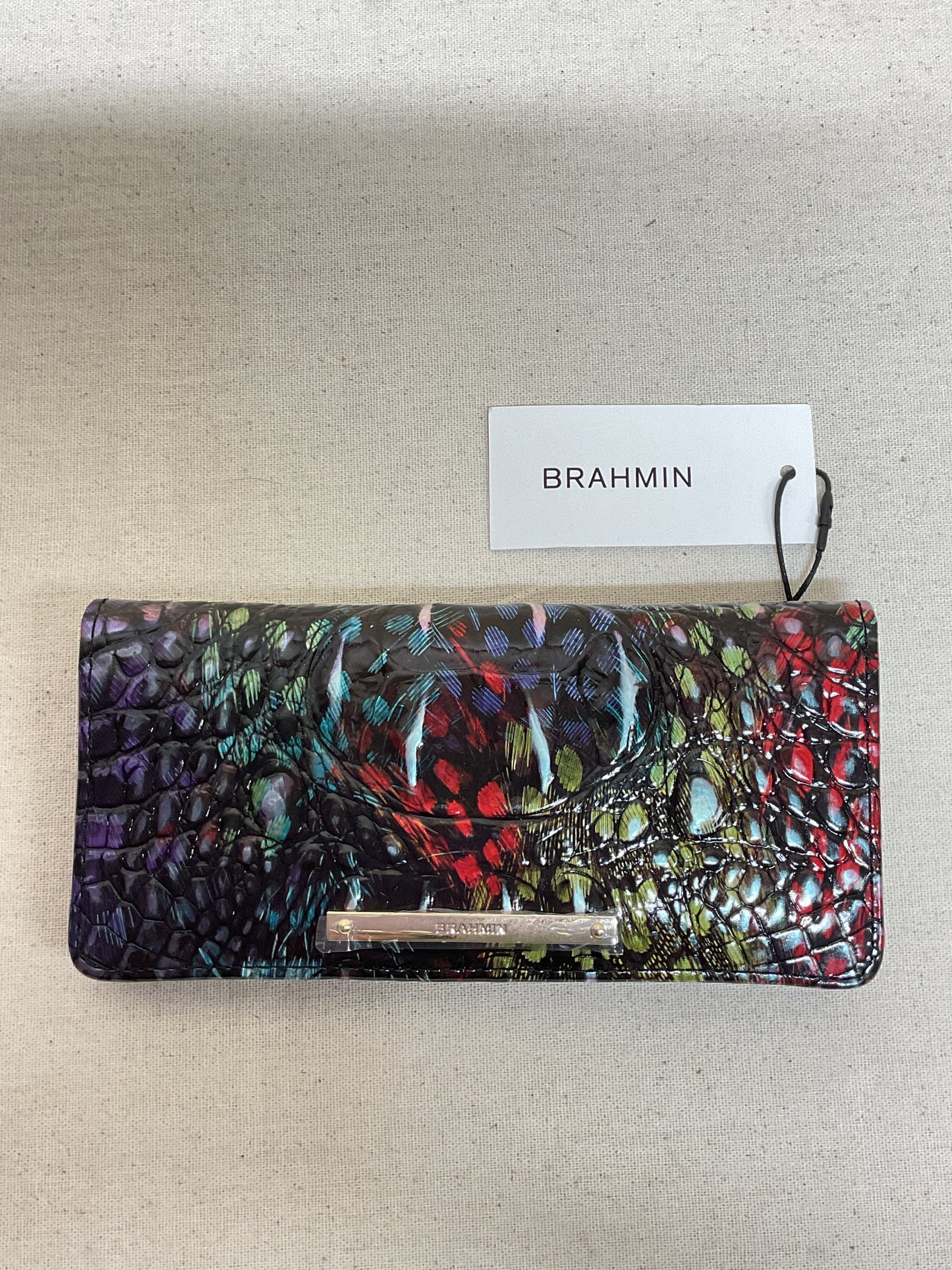 Wallet Designer By Brahmin In Multi, Size:Large