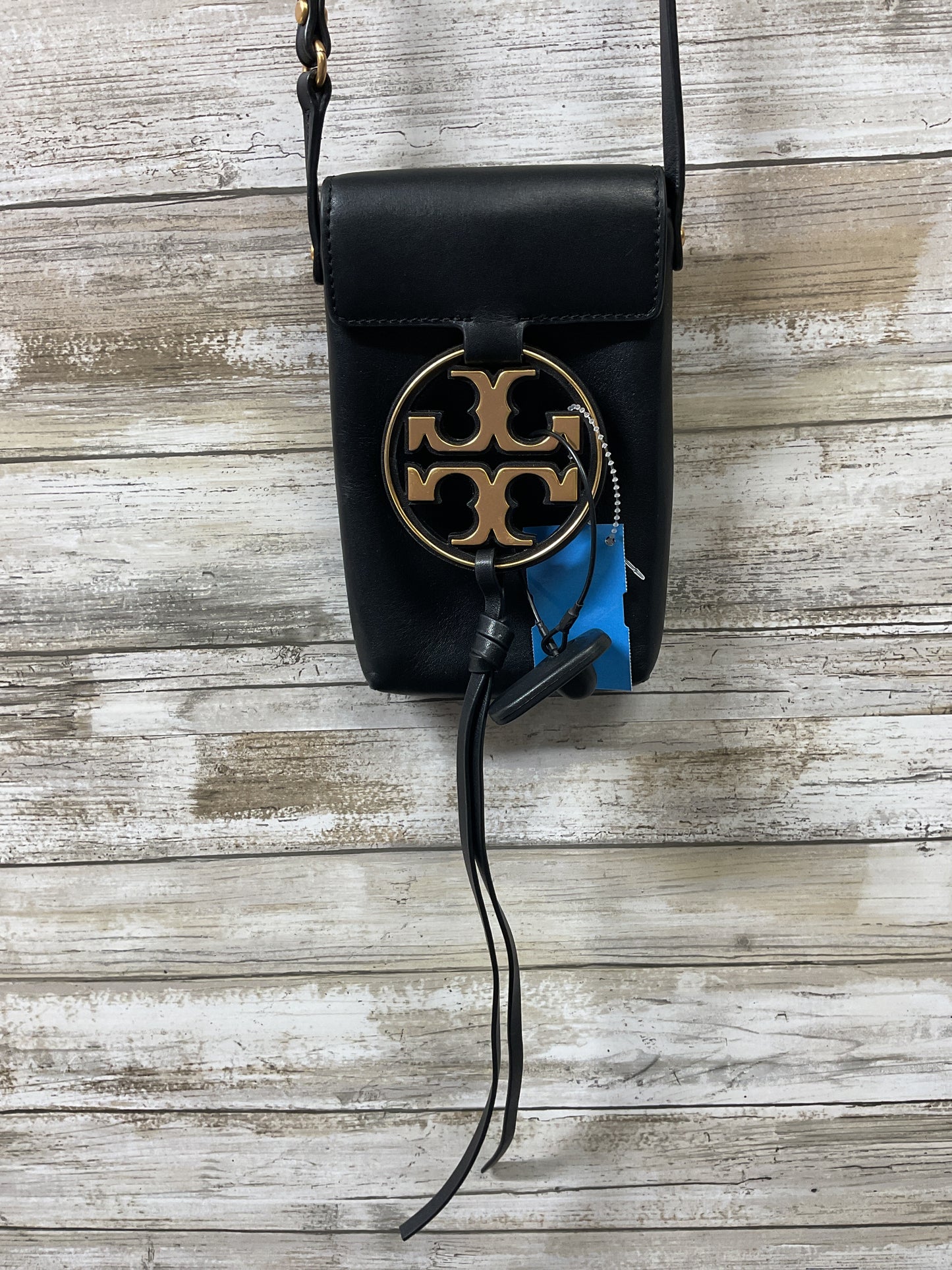 Crossbody Designer By Tory Burch In Black, Size:Small