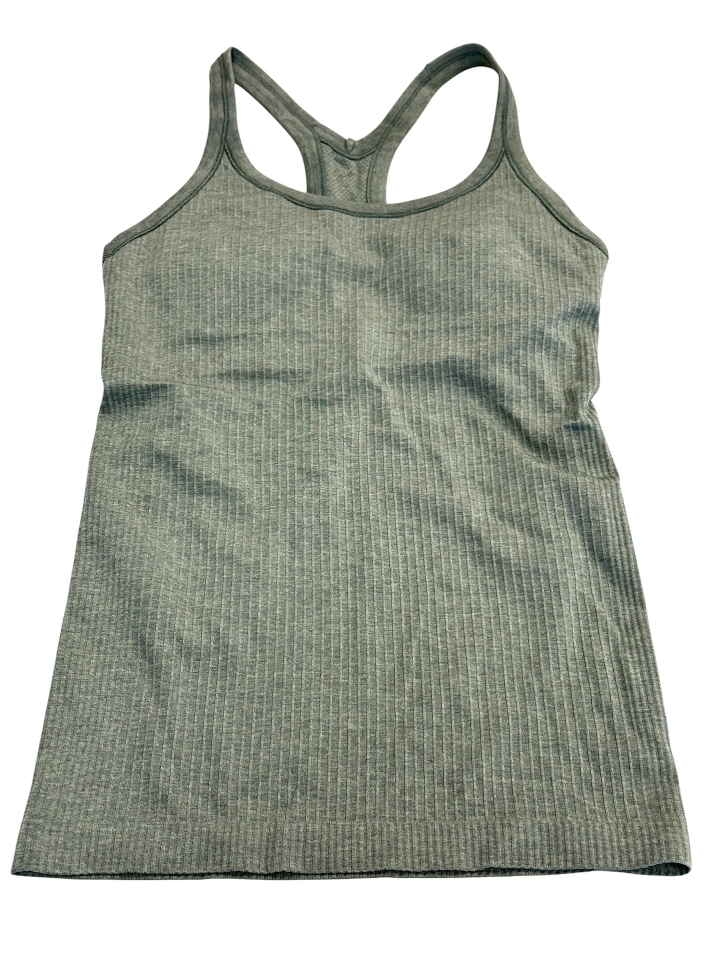 Athletic Tank Top By Lululemon In Green, Size:4