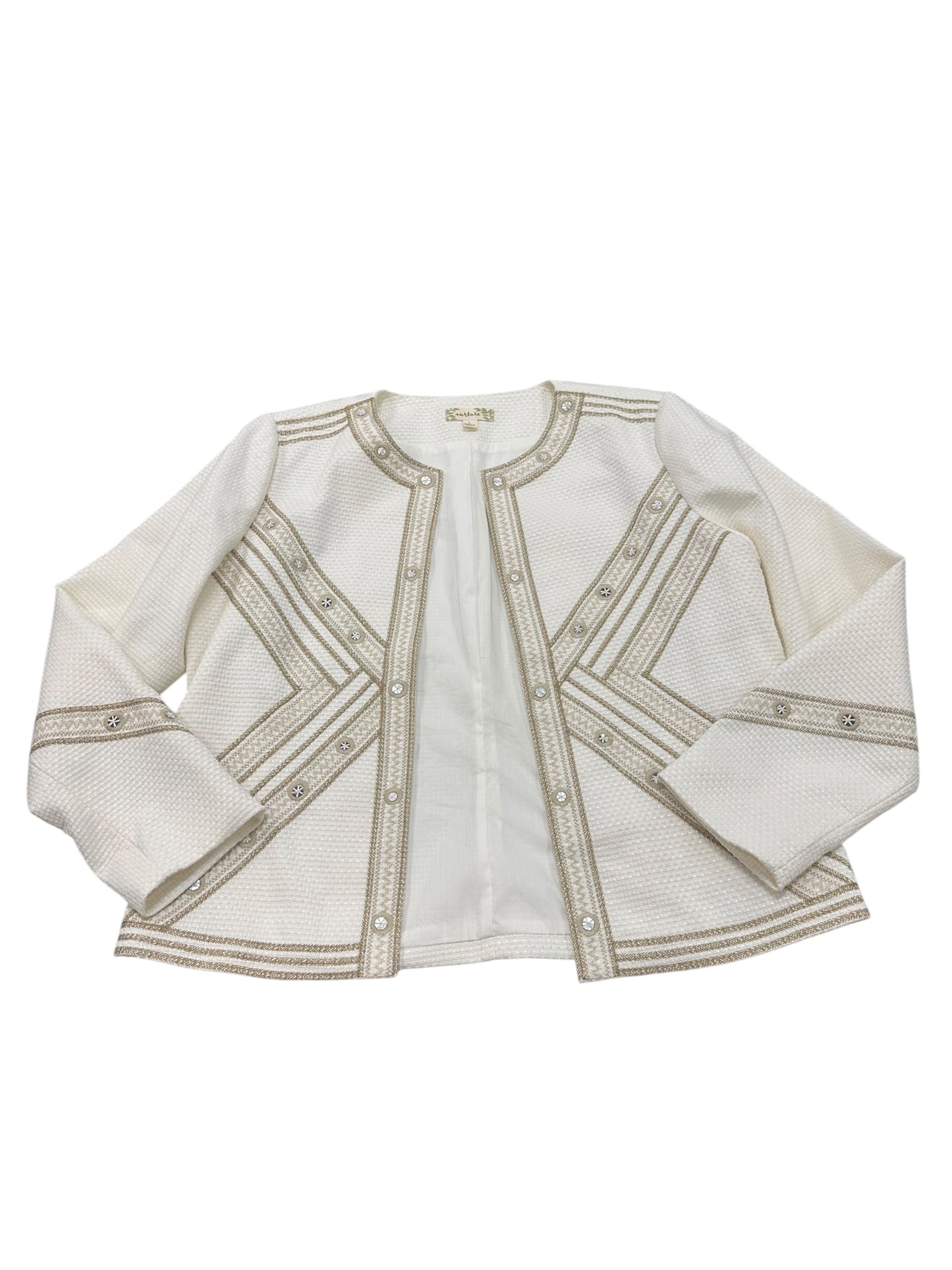 Blazer By Nurture In Cream, Size:L