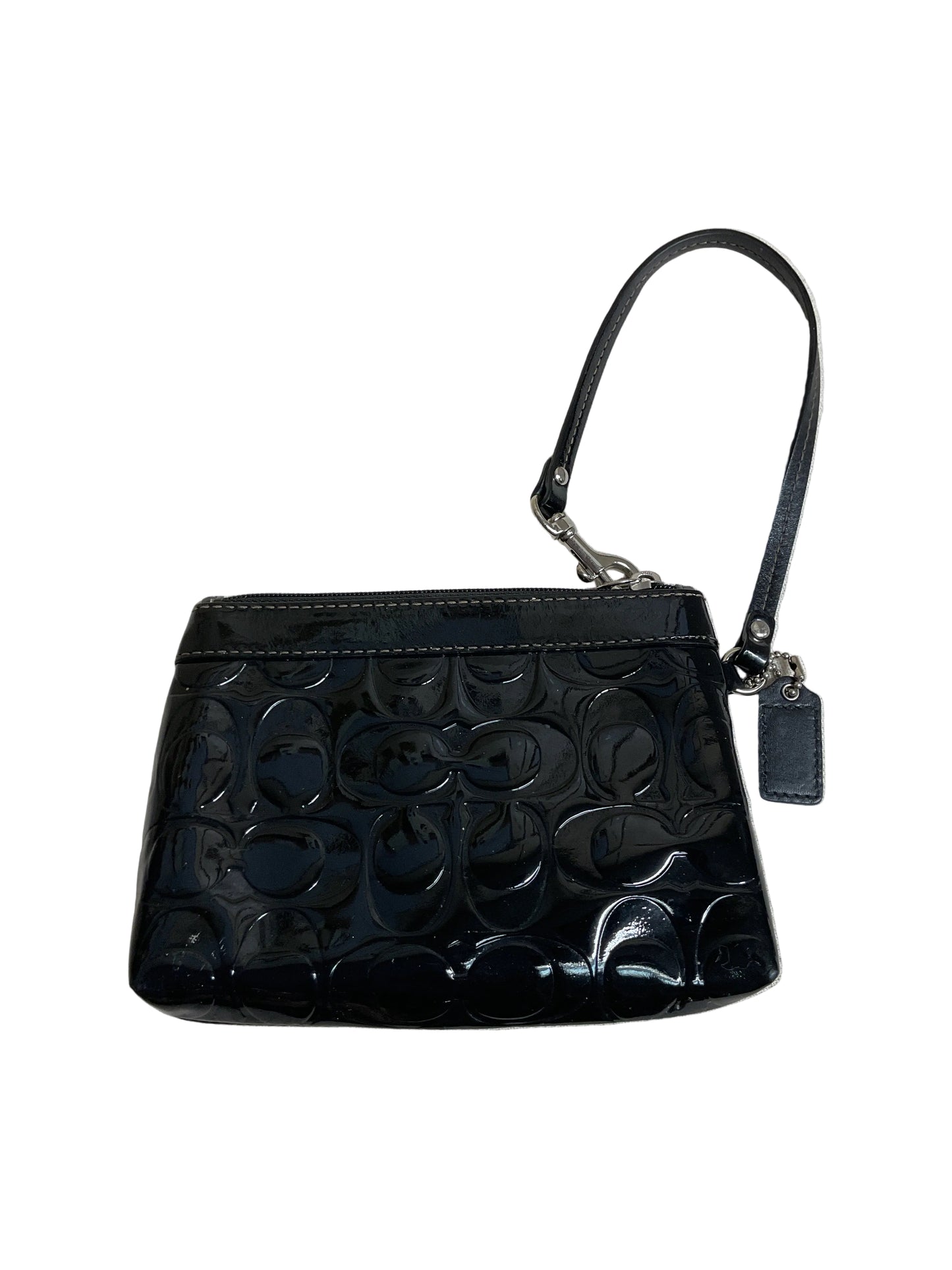 Wristlet Designer By Coach In Black, Size:Small