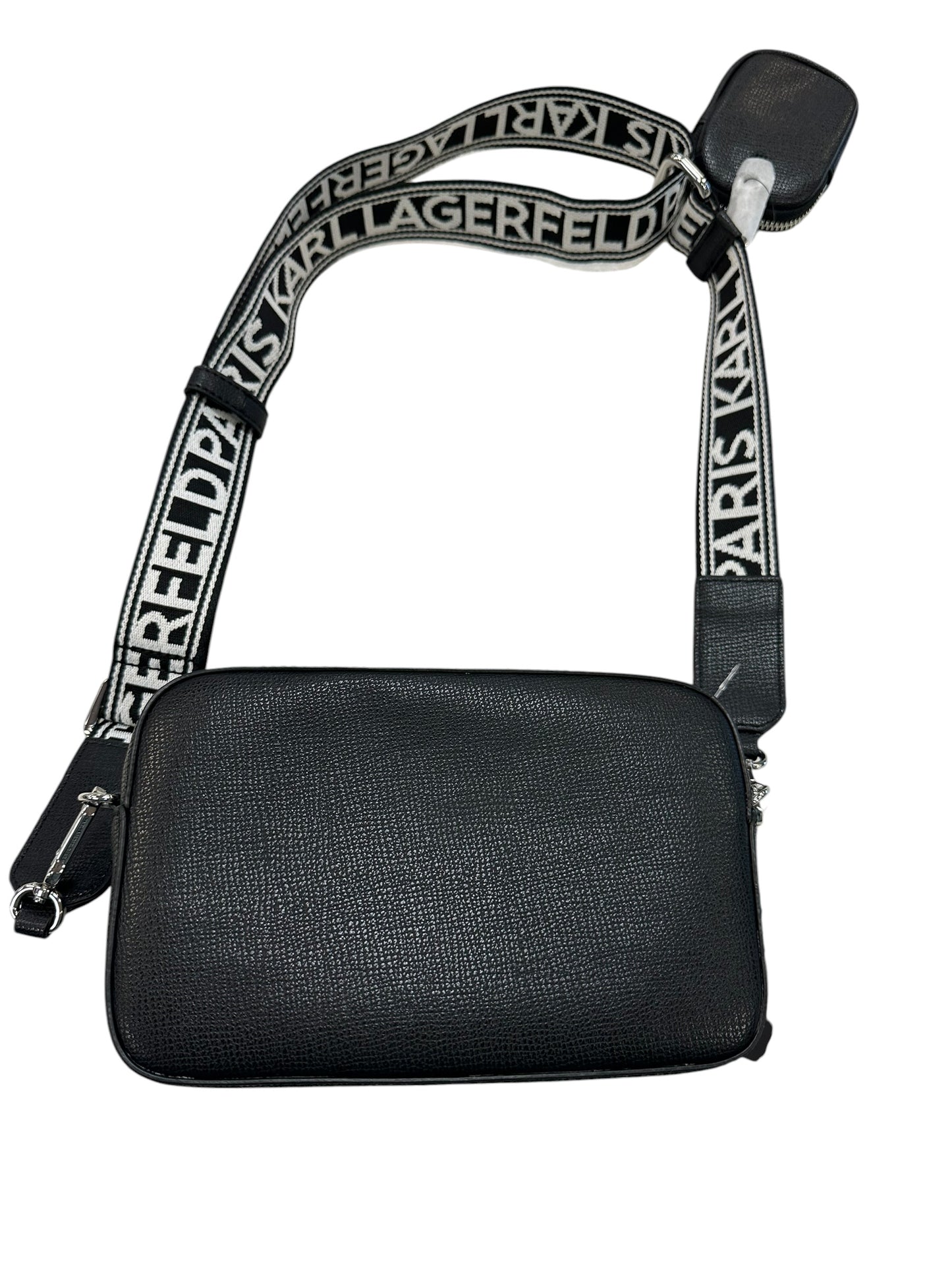 Belt Bag Designer By Karl Lagerfeld In Black, Size:Small