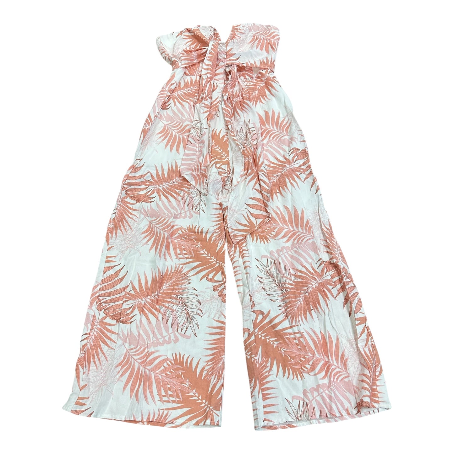 Jumpsuit By Pink Lily In Pink & White, Size:S