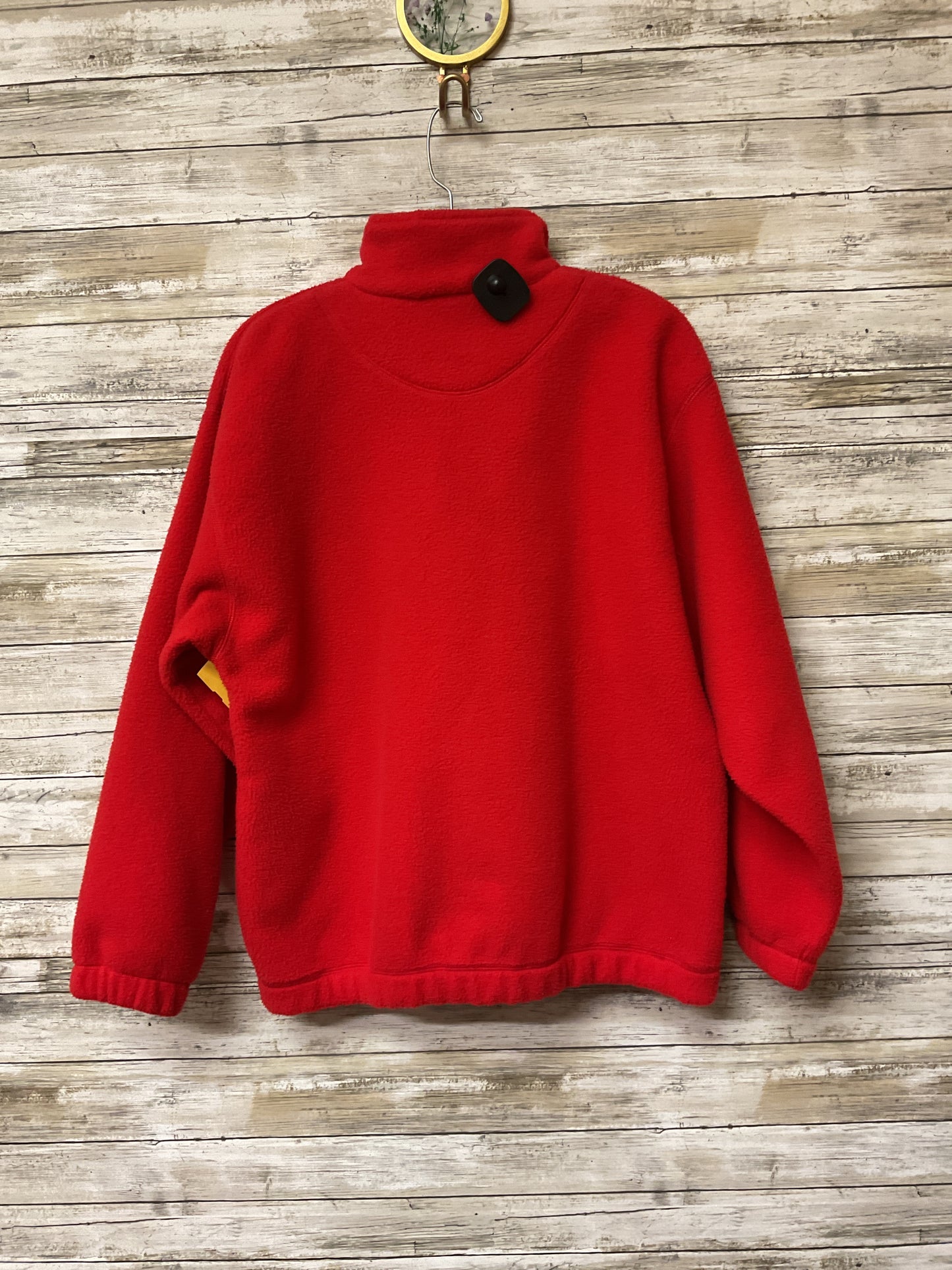 Sweatshirt Collar By Clothes Mentor In Red, Size:M