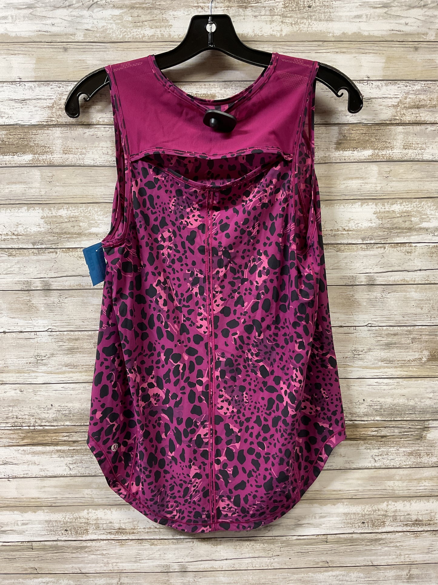 Athletic Tank Top By Lululemon In Purple, Size:M