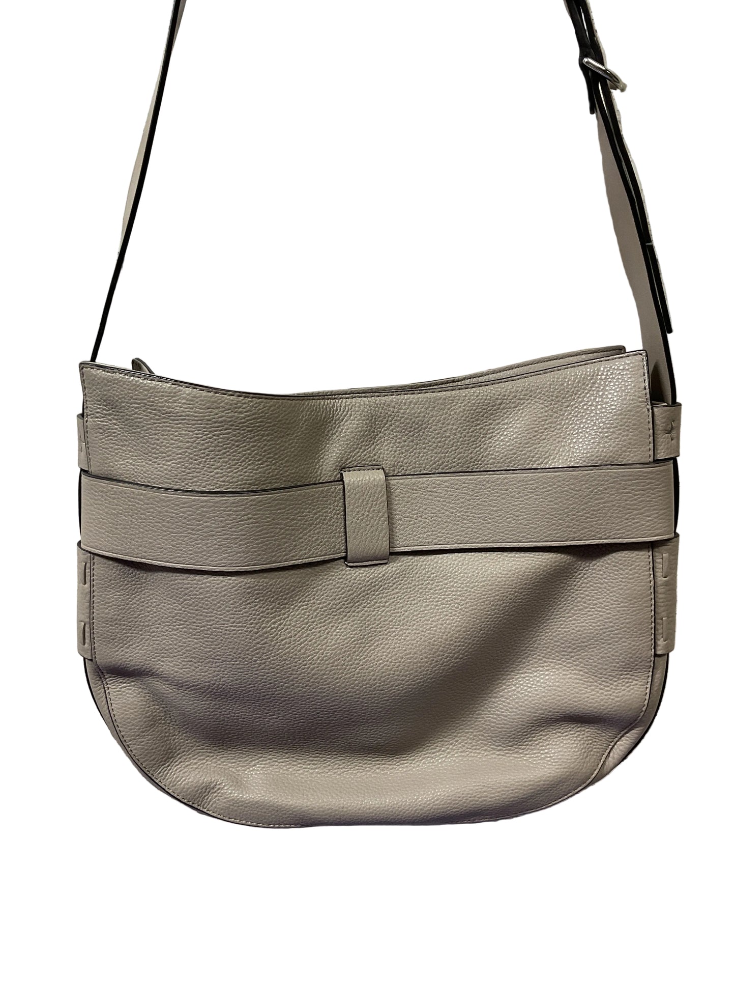 Handbag Designer By Tory Burch In Taupe, Size:Large