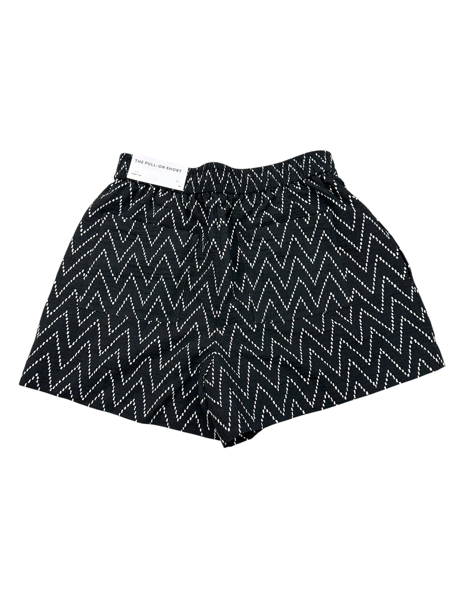 Shorts By Ann Taylor In Black & White, Size:Xs