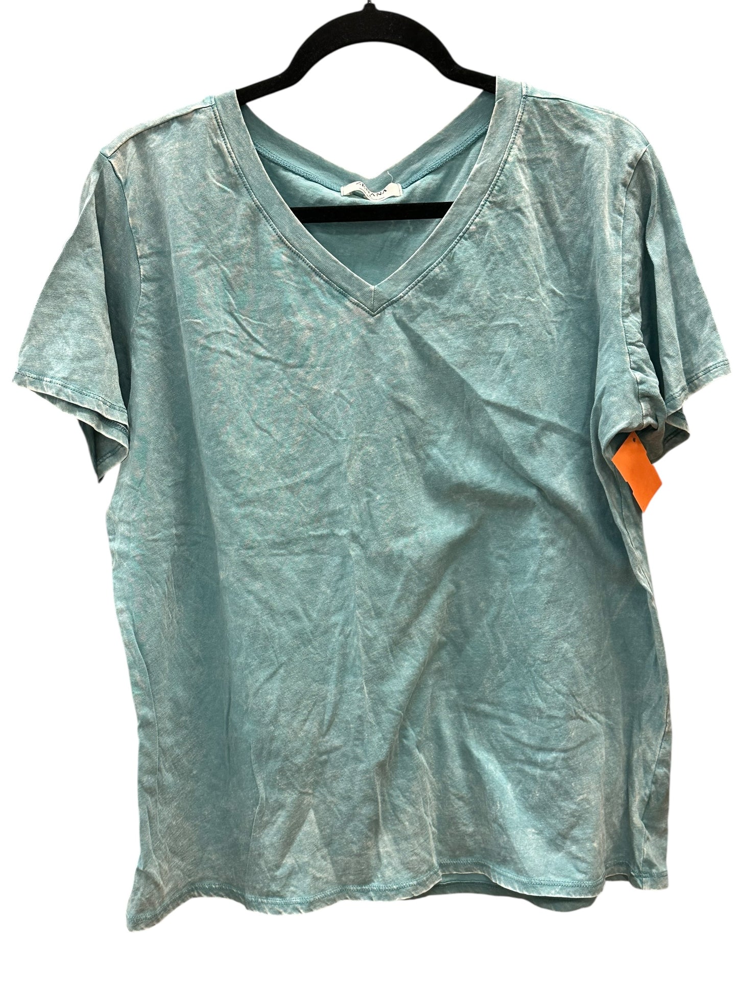 Top Ss By Zenana In Blue, Size:L