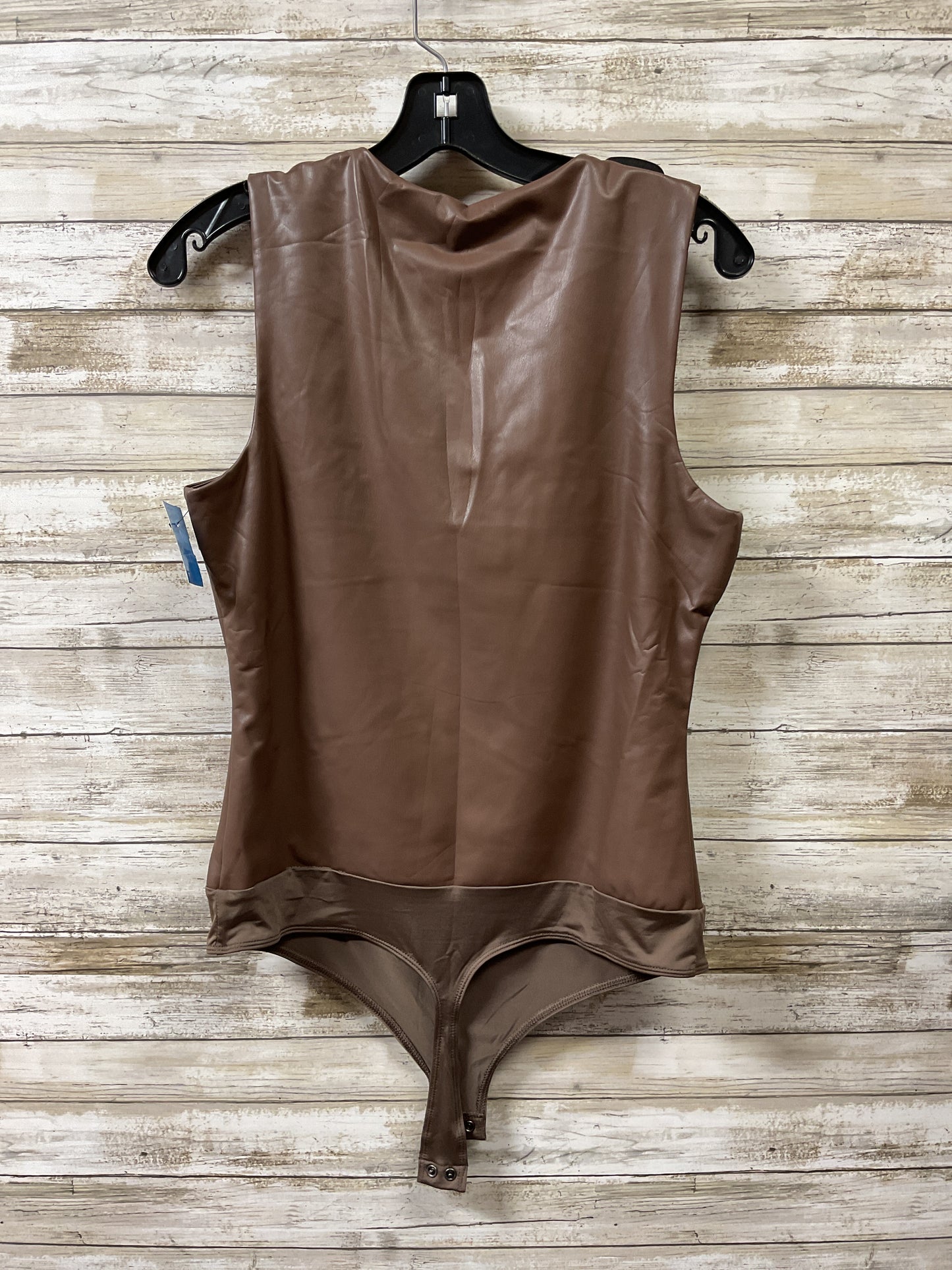 Bodysuit By Express In Brown, Size:L