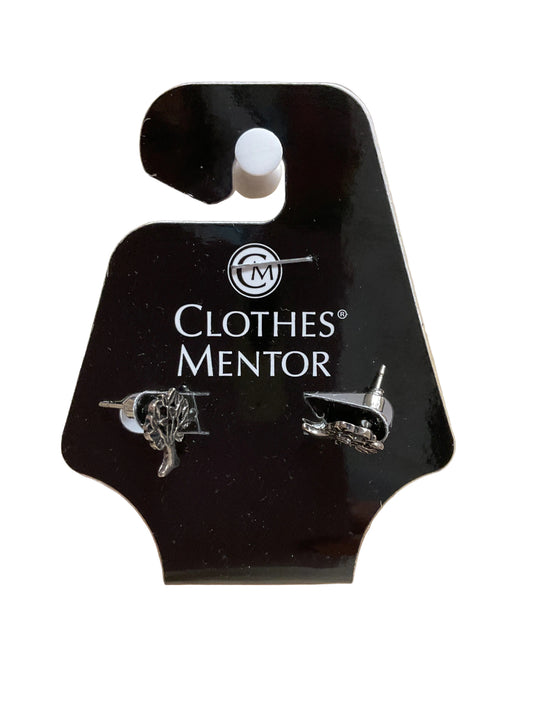 Earrings Stud By Clothes Mentor In Silver