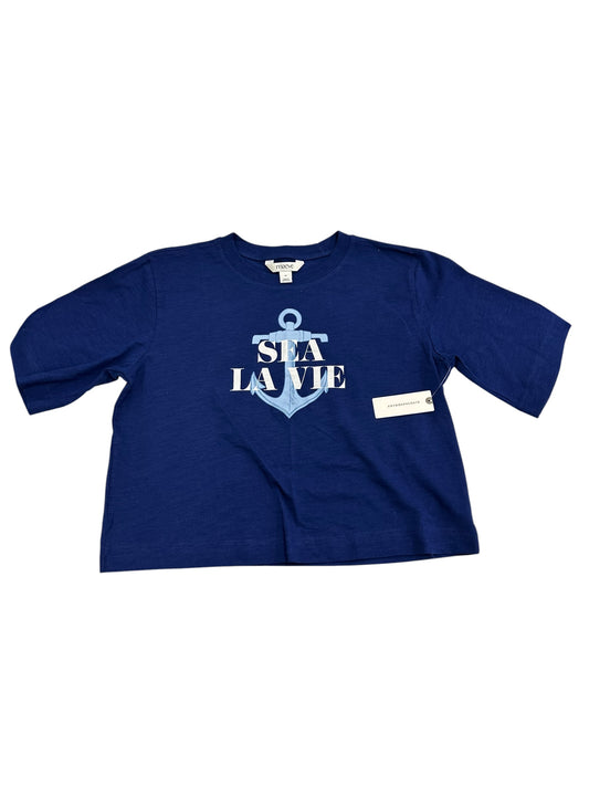 Top Ss By Maeve In Blue, Size:Xs