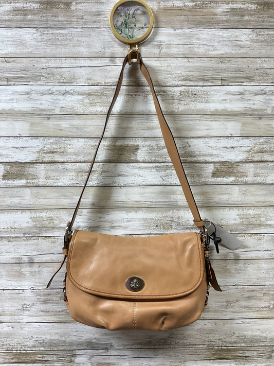 Handbag Designer By Coach In Tan, Size:Medium