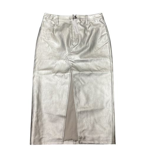 Skirt Midi By Sanctuary In Silver, Size:8