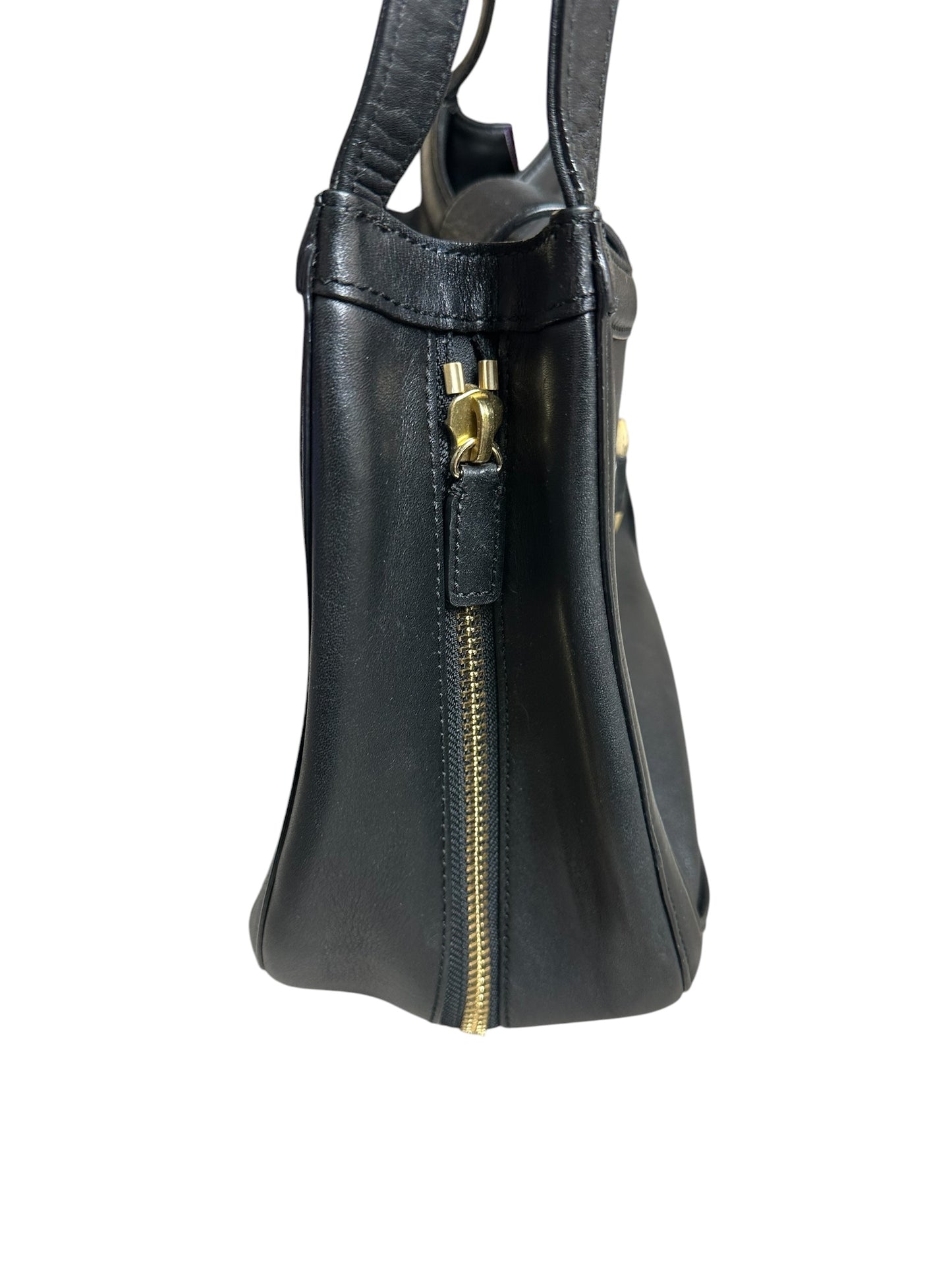 Handbag Designer By Tory Burch In Black, Size:Medium