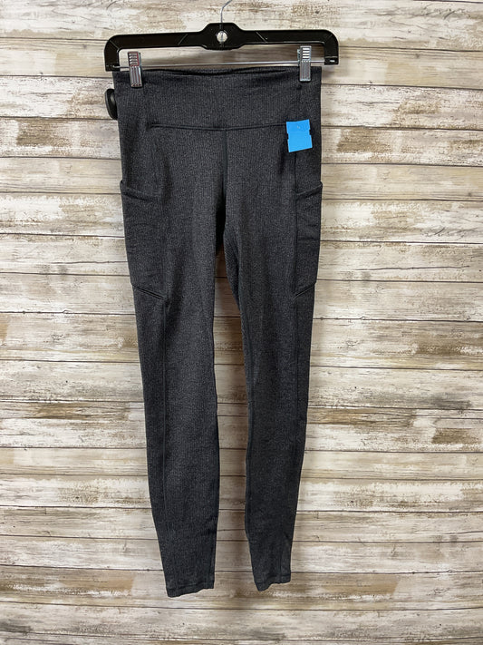 Athletic Leggings By Lululemon In Grey, Size:4