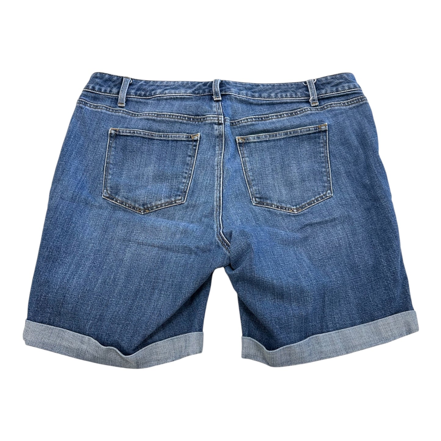 Shorts By Talbots In Blue Denim, Size:16