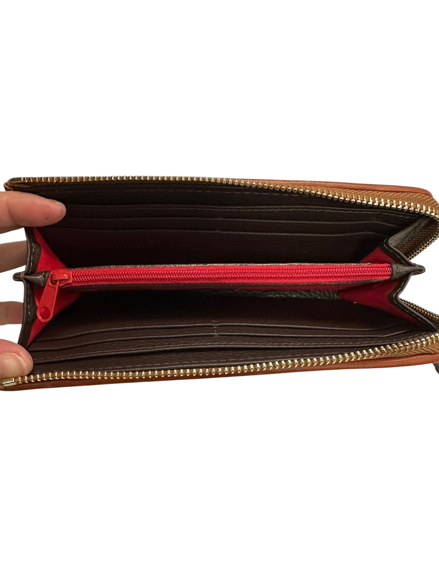 Wallet Designer By Dooney And Bourke In Brown, Size:Medium