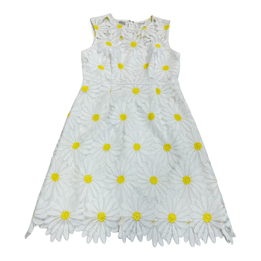 Dress Party Short By Hutch In White & Yellow, Size:S