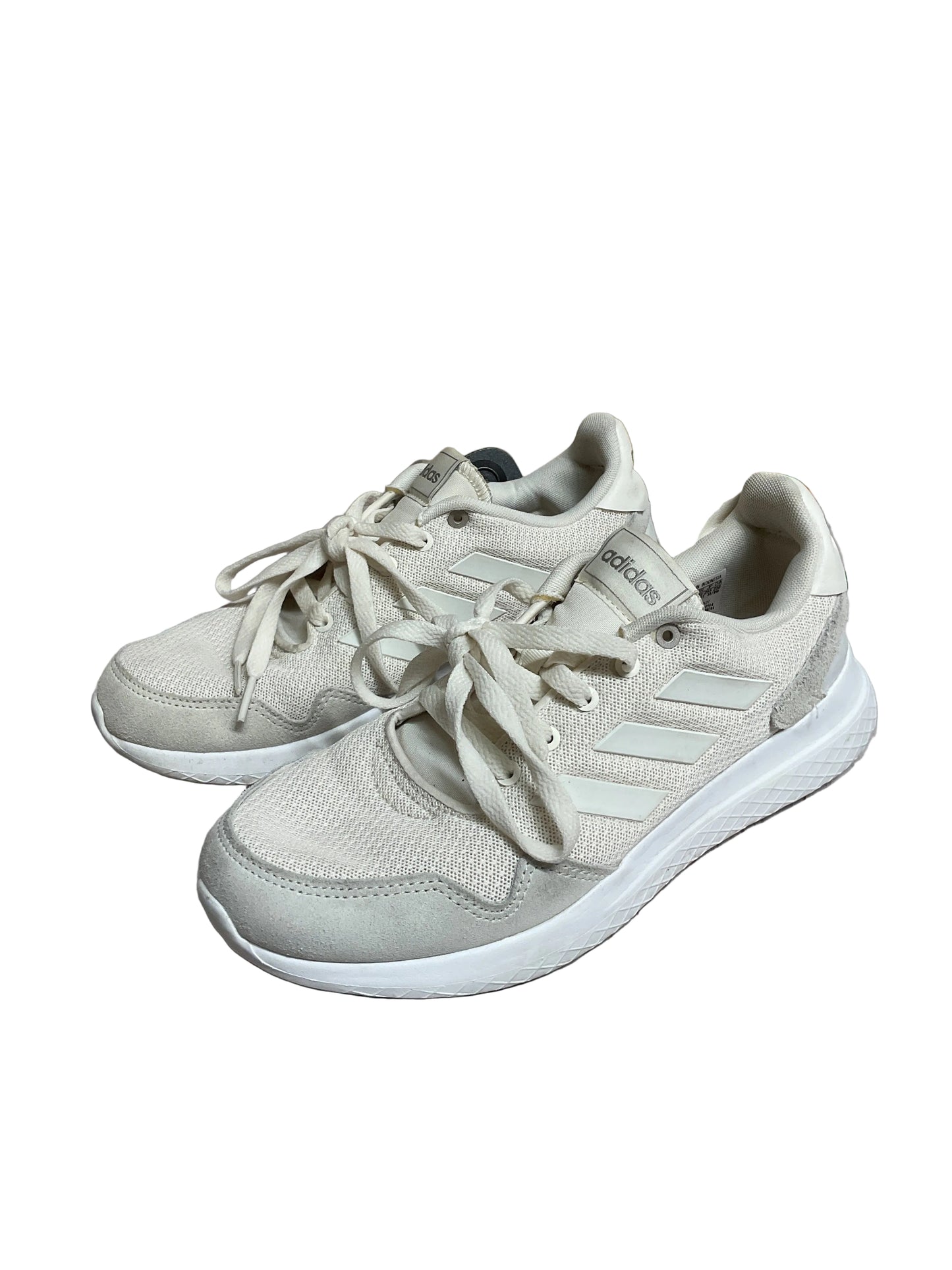 Shoes Athletic By Adidas In Cream, Size:8.5