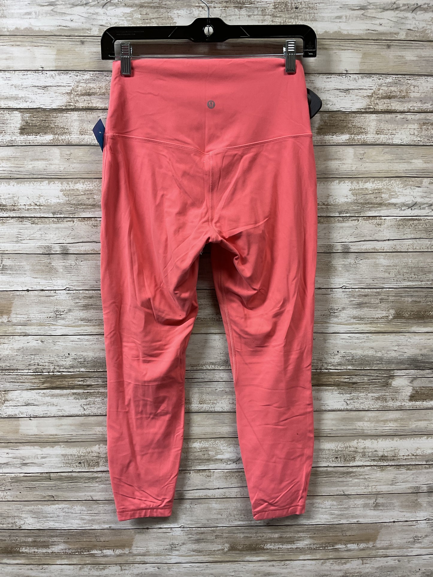 Athletic Leggings By Lululemon In Pink, Size:8