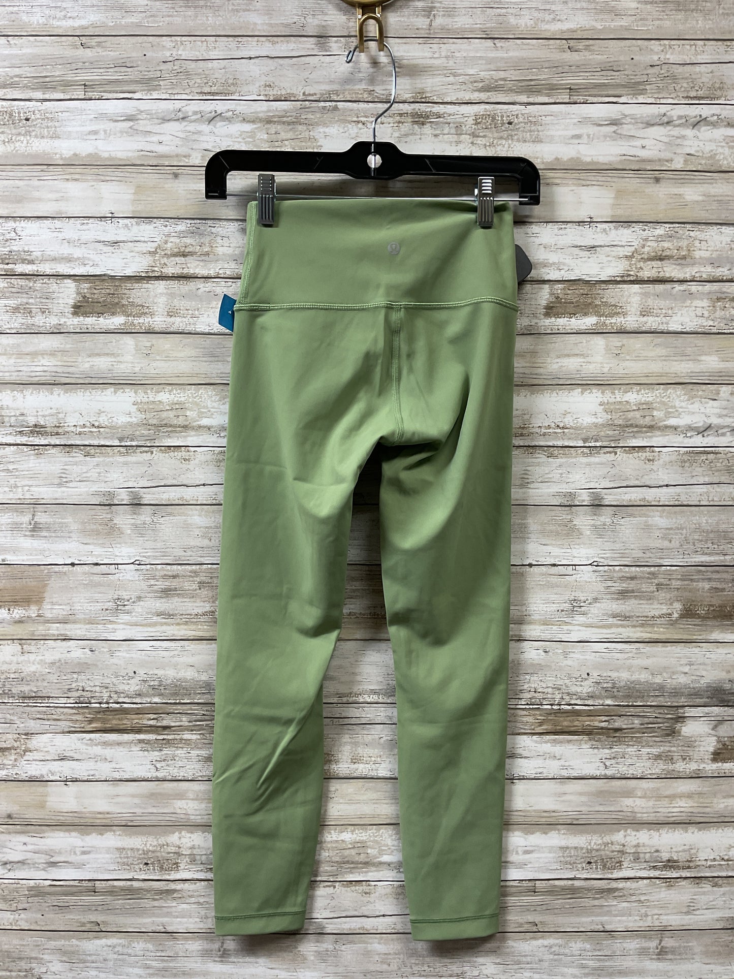 Athletic Leggings By Lululemon In Green, Size:4