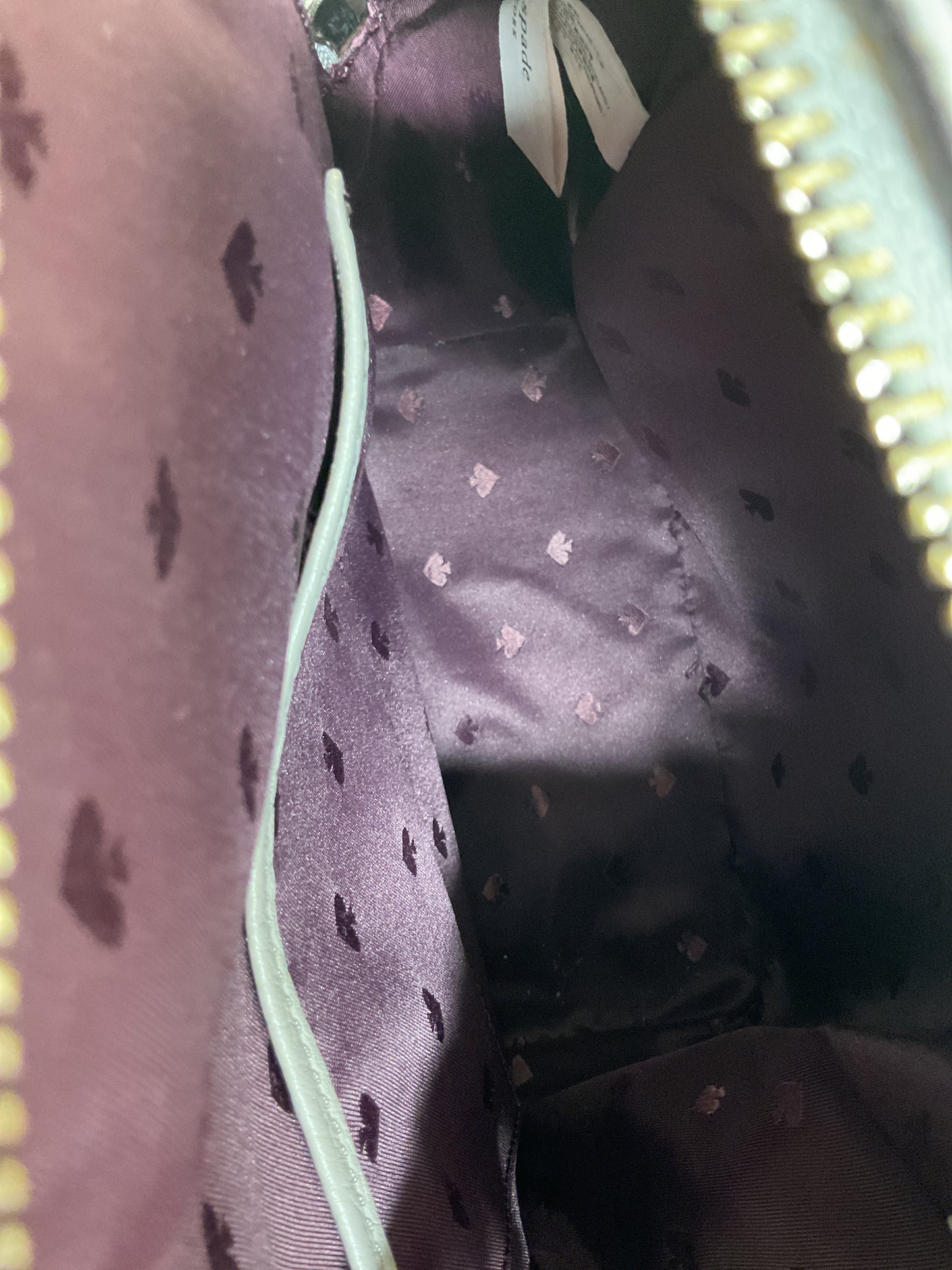 Backpack Designer By Kate Spade In Grey, Size:Medium