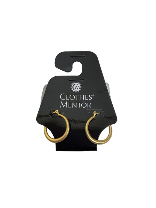 Earrings Hoop By Clothes Mentor In Gold