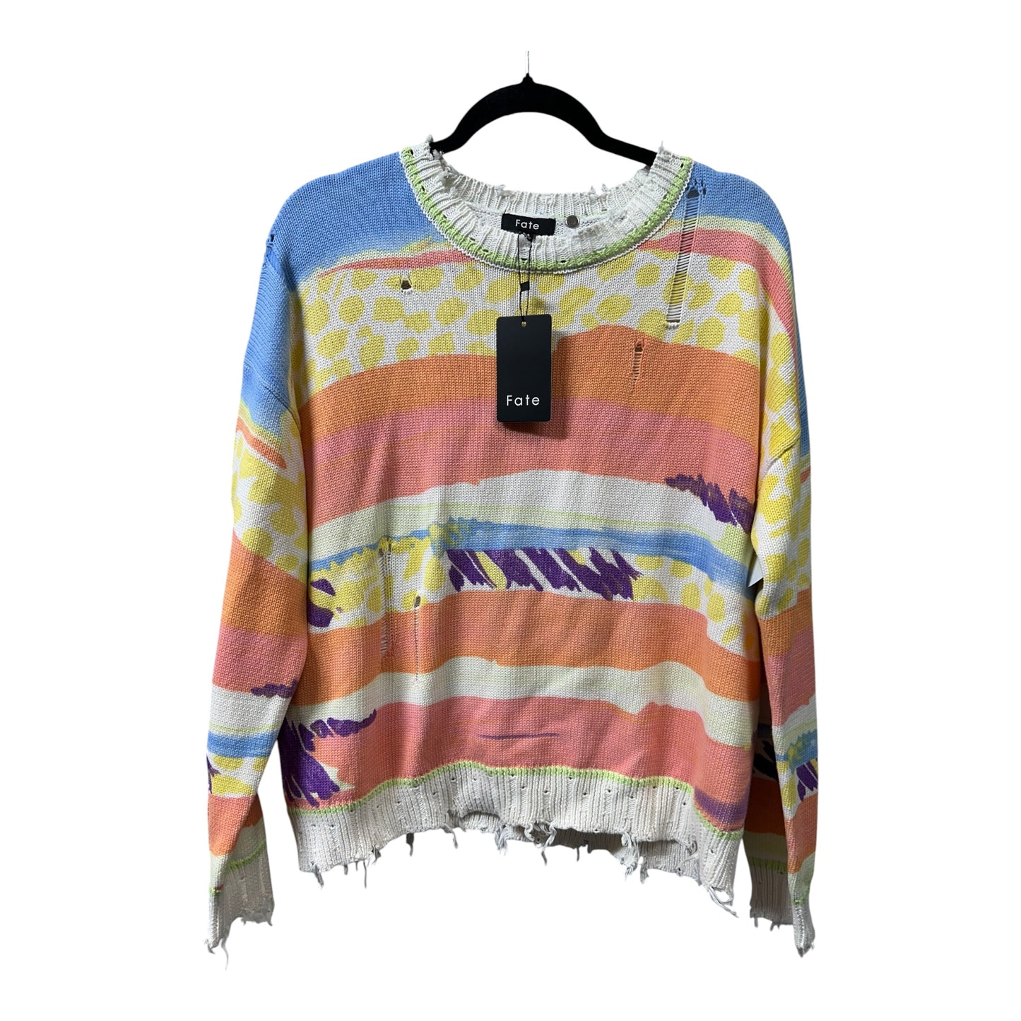 Sweater By Fate In Multi, Size:M