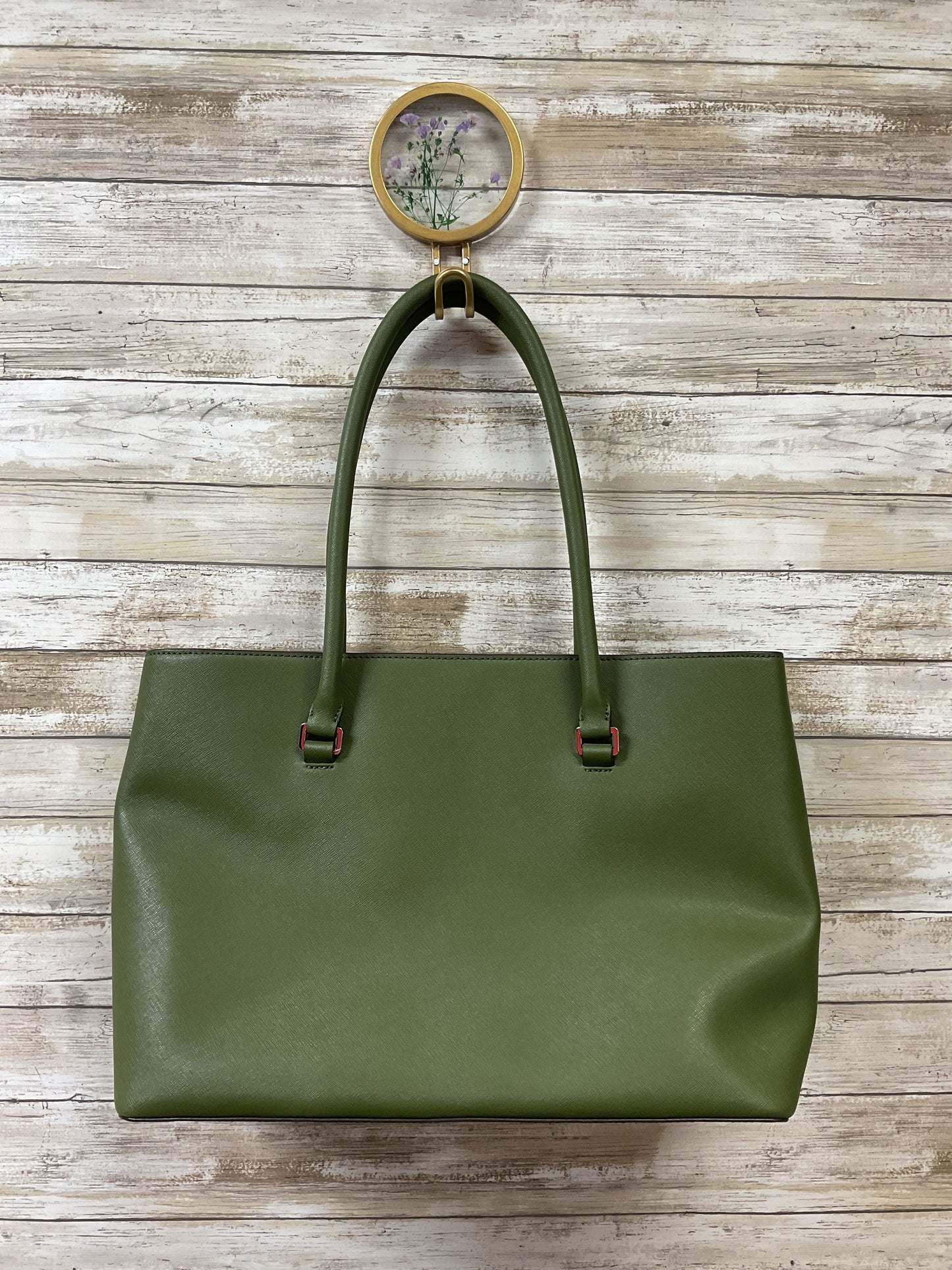 Handbag Designer By Kate Spade In Green, Size:Large