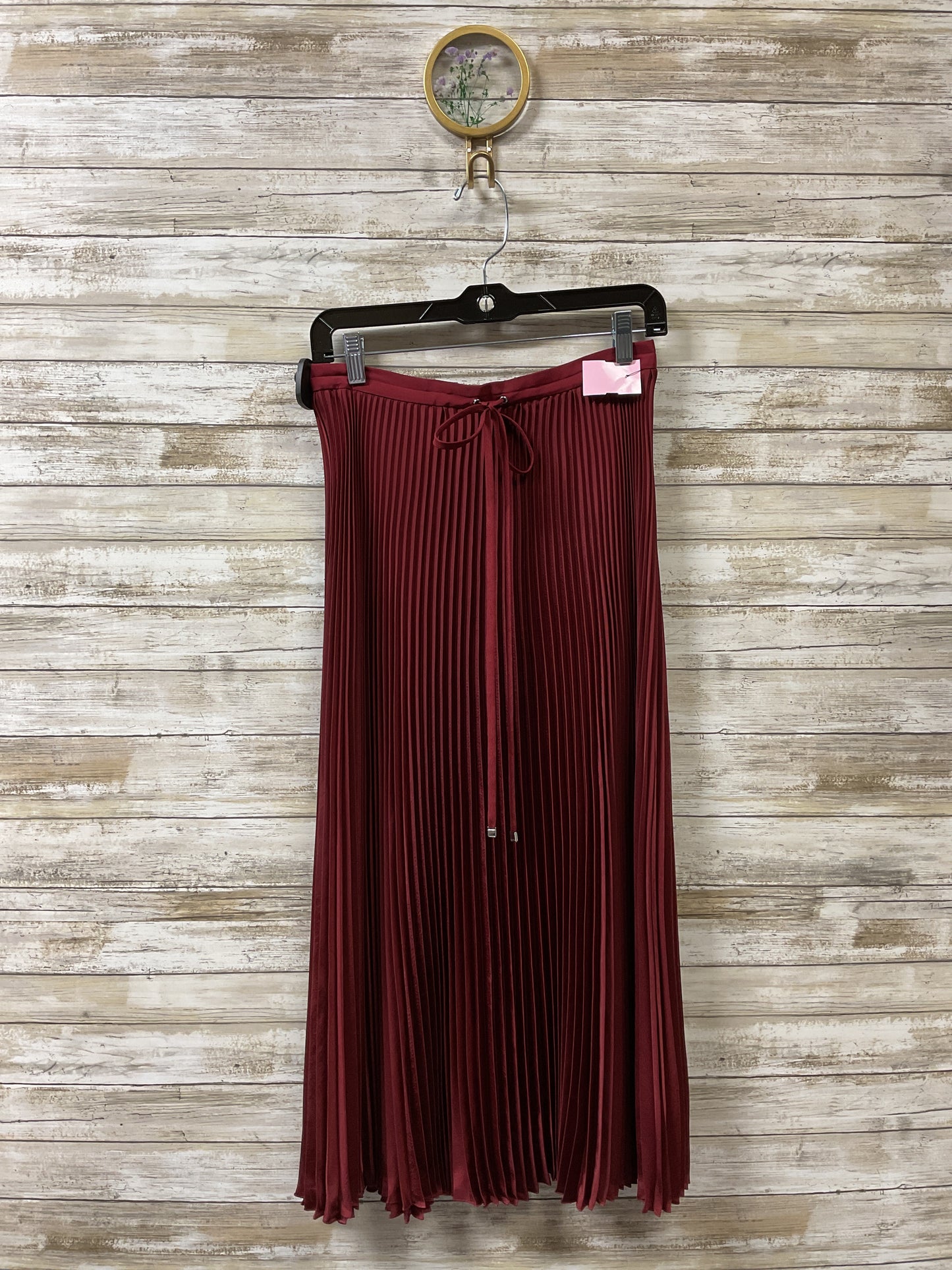Skirt Midi By Tibi In Red, Size:0