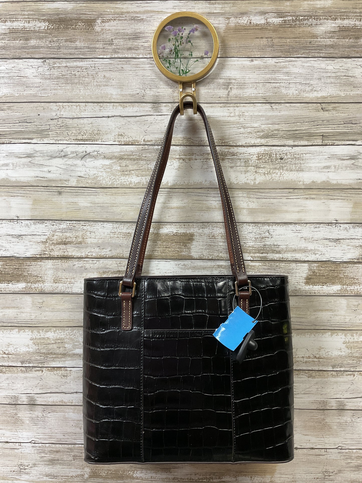 Handbag Designer By Dooney And Bourke In Black, Size:Medium