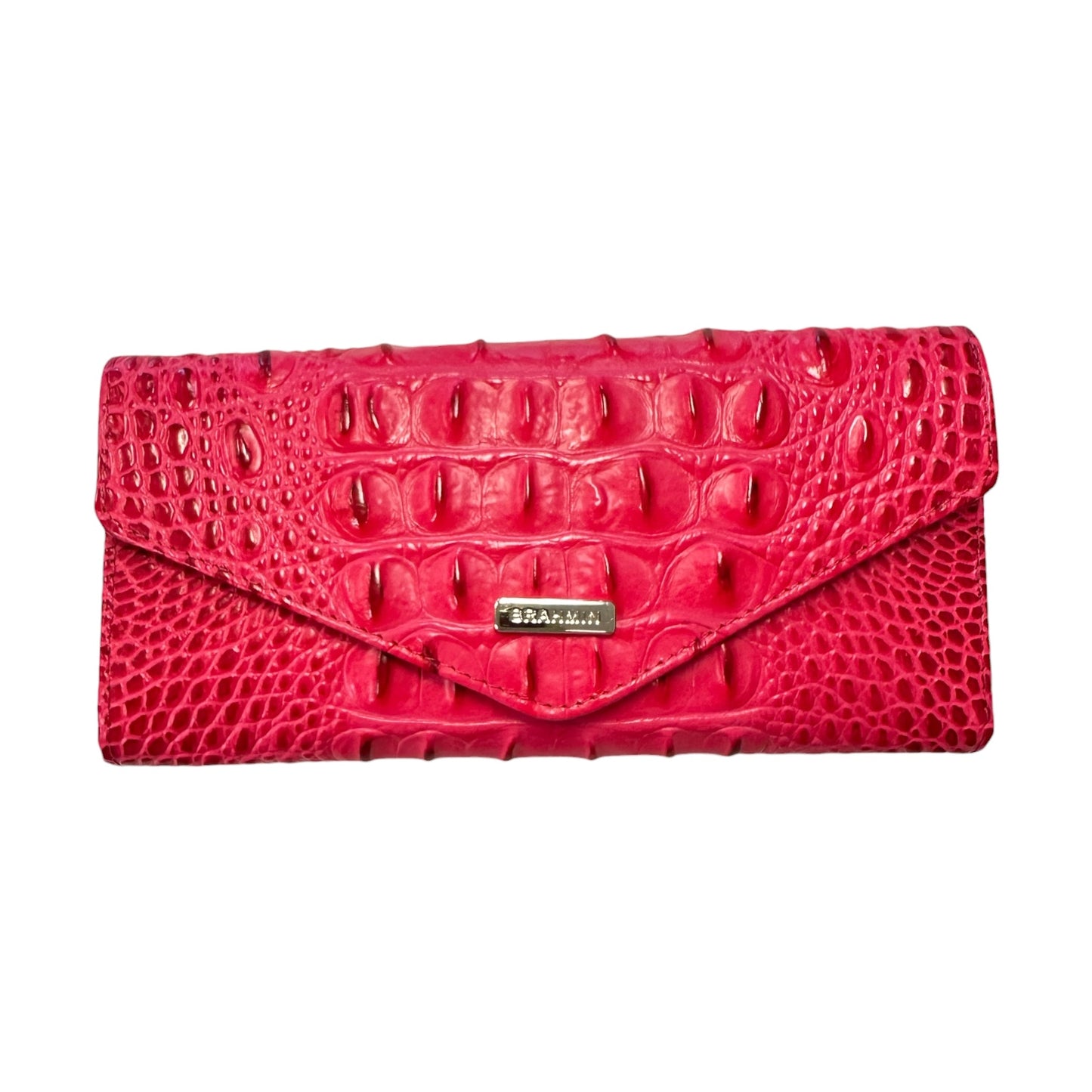 Crossbody Designer By Brahmin In Pink, Size:Medium
