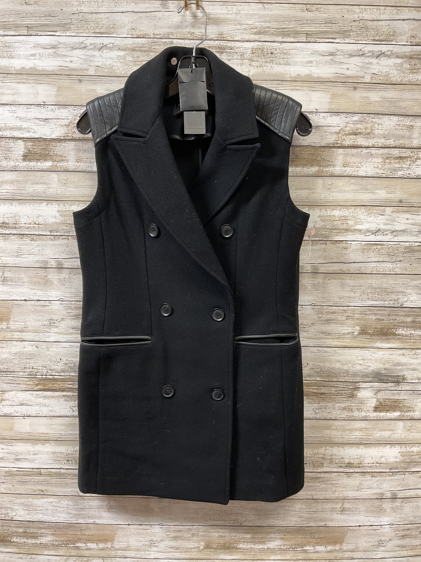Vest Other By Bcbg In Black, Size:S