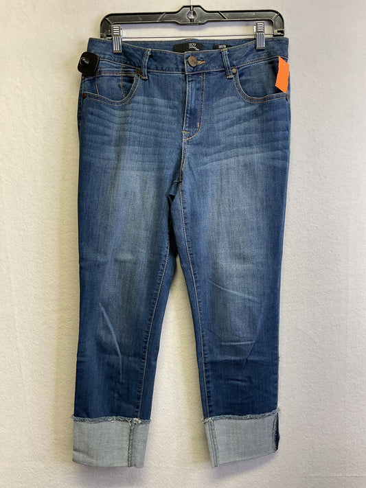 Jeans Cropped By 1822 Denim In Blue Denim, Size:10