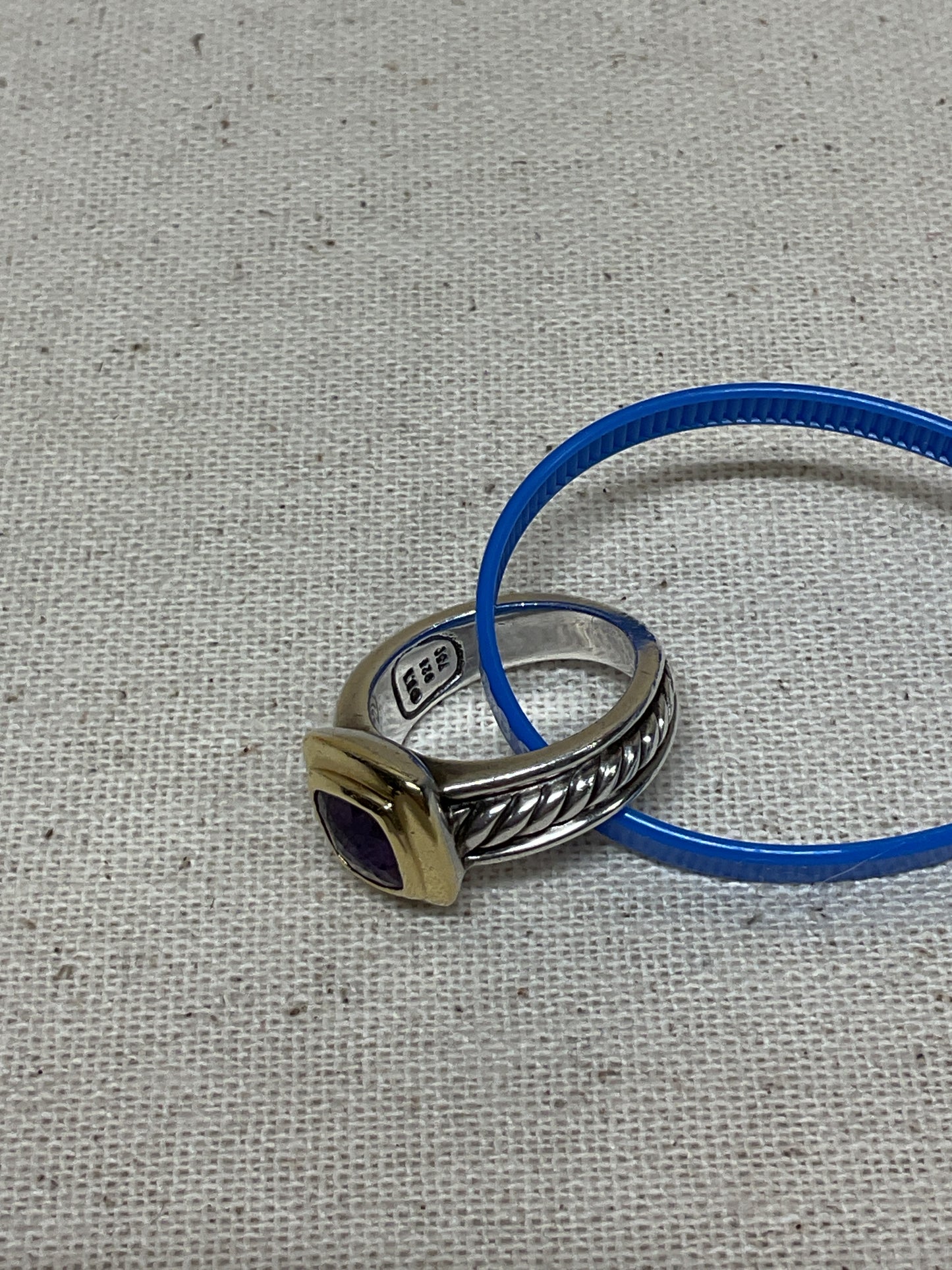 Ring Luxury Designer By David Yurman In Gold & Silver