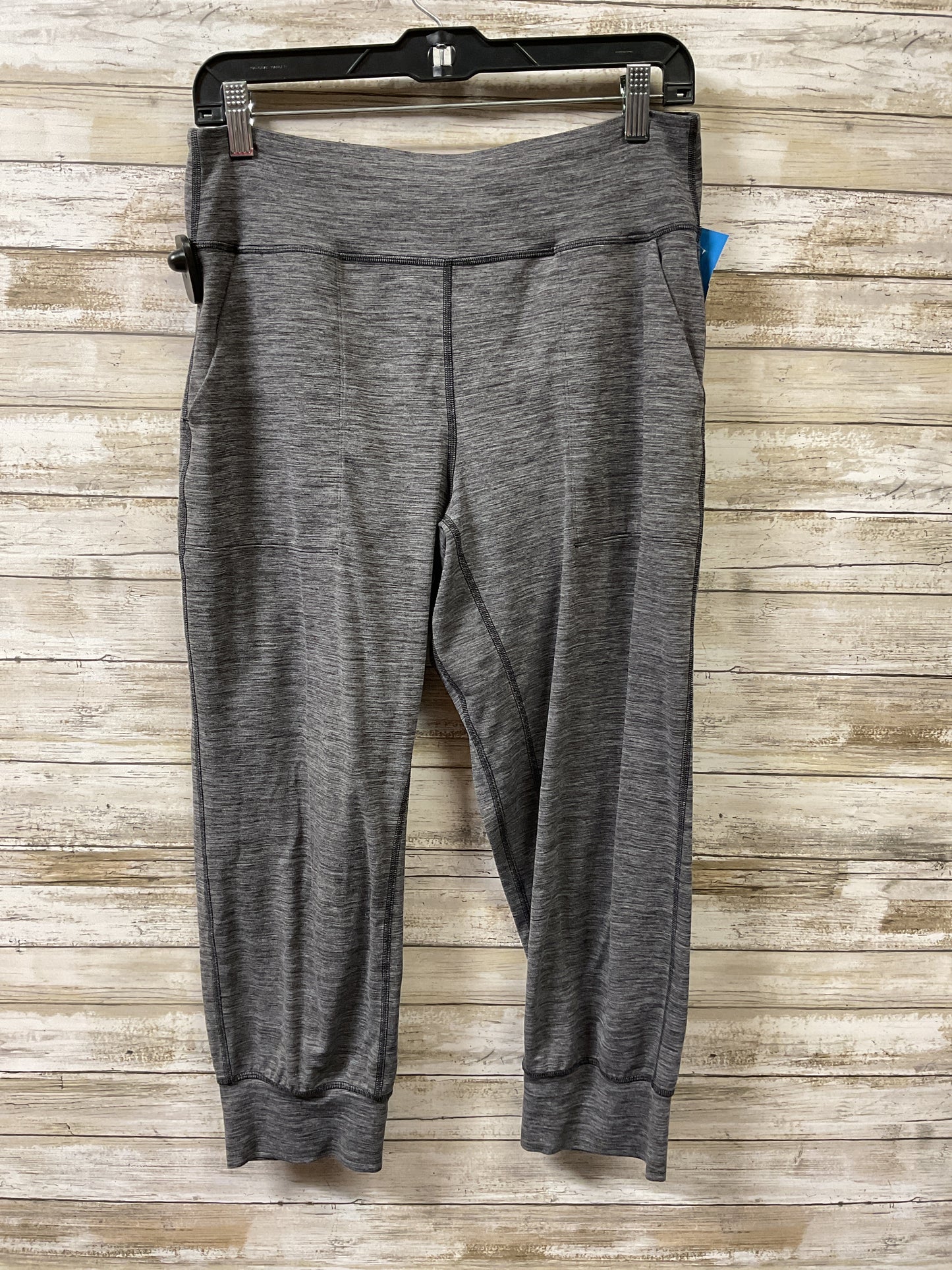 Athletic Pants By Lululemon In Grey, Size:10