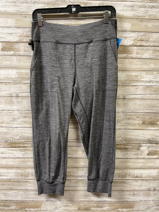 Athletic Pants By Lululemon In Grey, Size:10