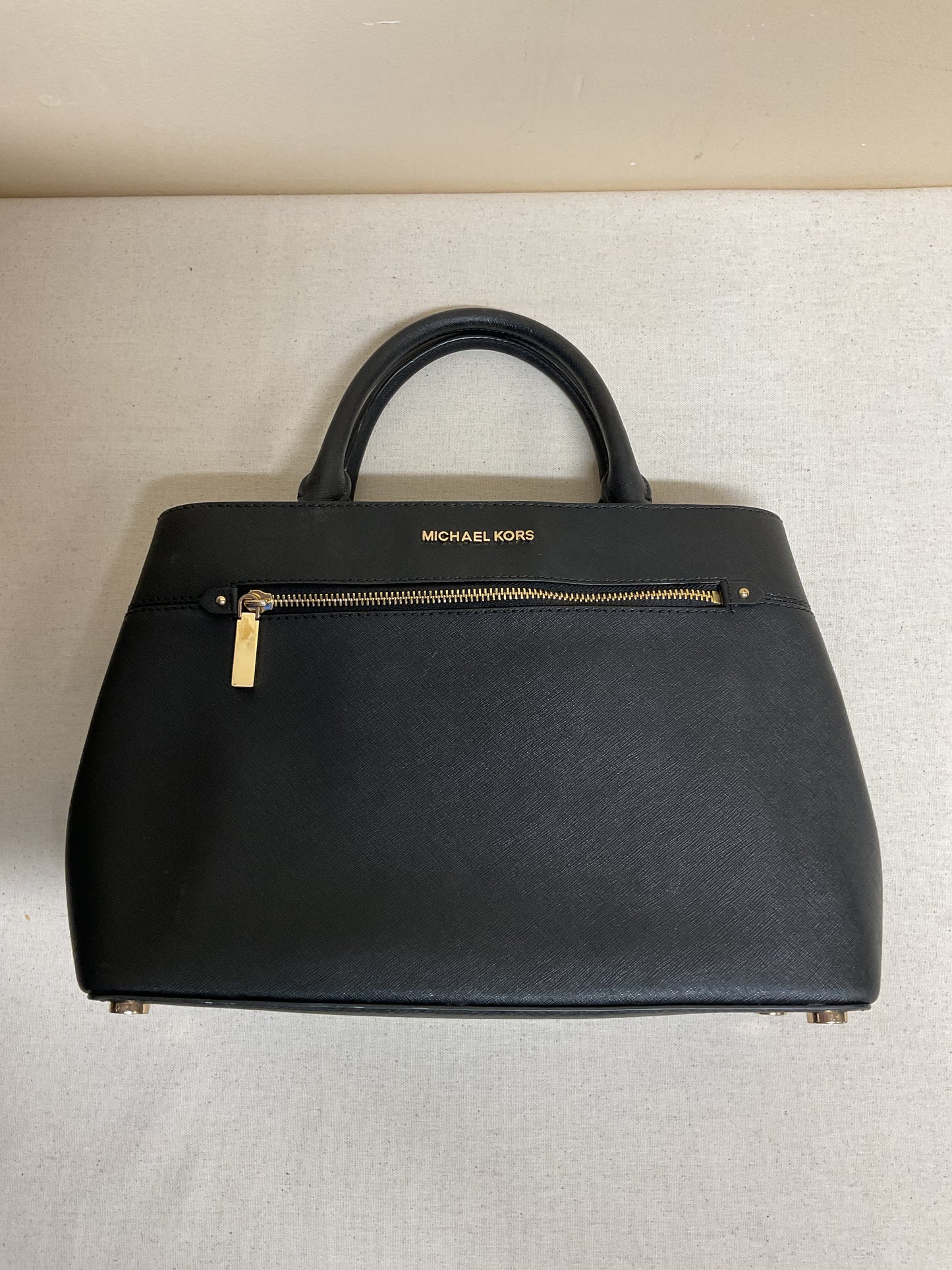 Handbag Designer By Michael Kors In Black, Size:Medium