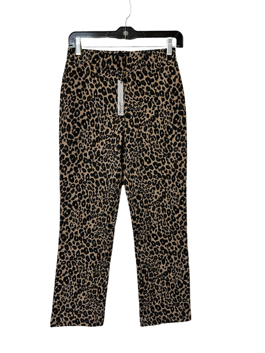 Pants Cropped By Sanctuary In Animal Print, Size:Xs