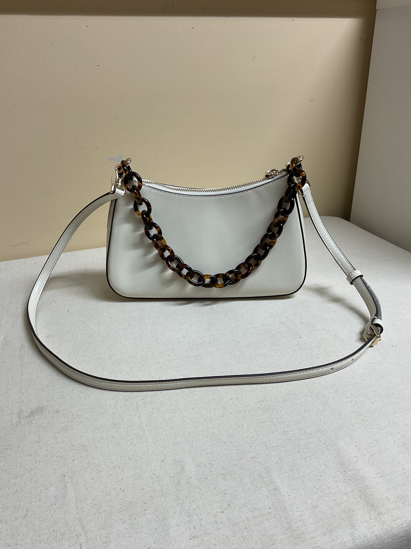 Crossbody Designer By Kate Spade In Cream, Size:Small
