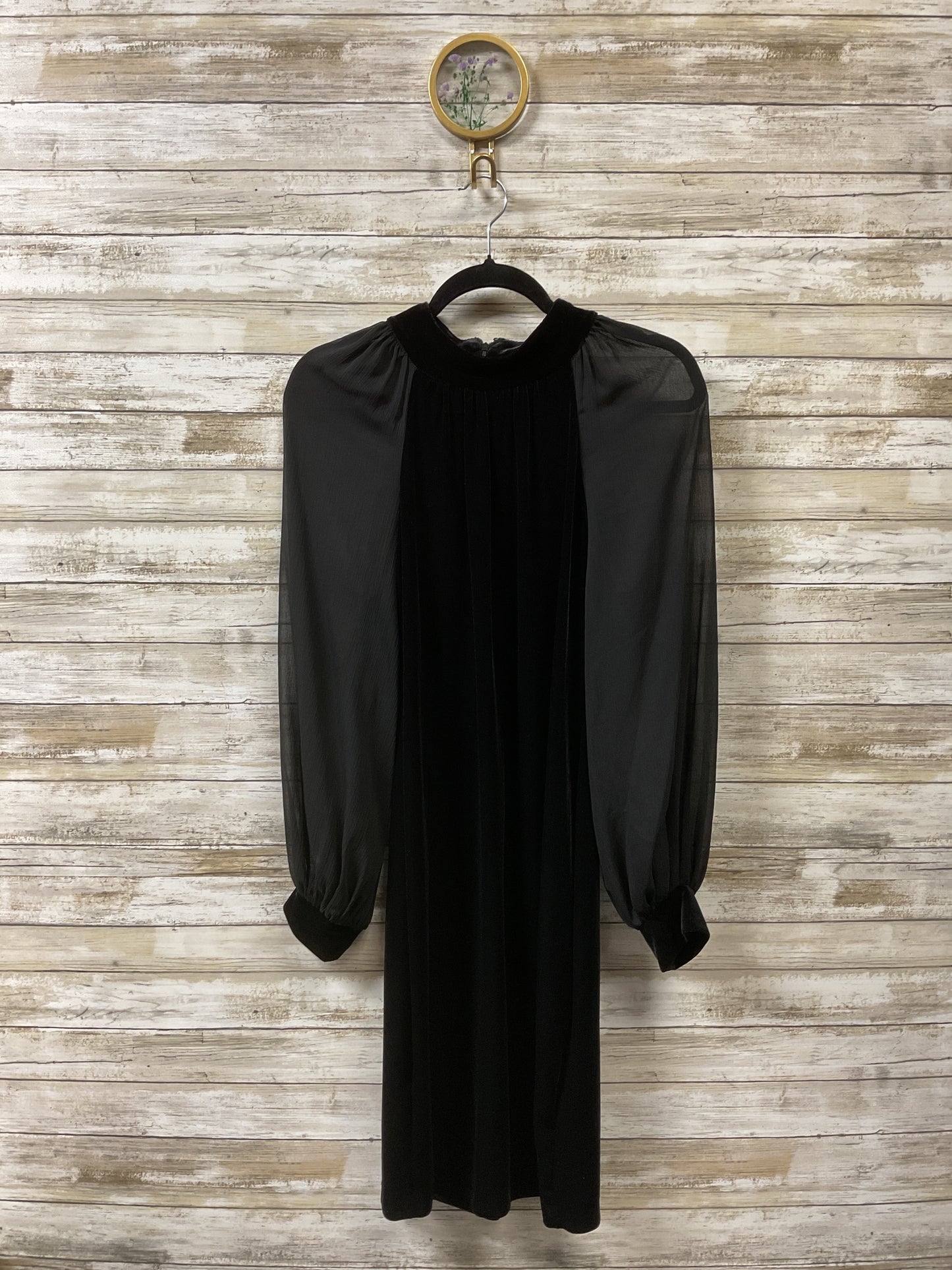 Dress Party Midi By Calvin Klein In Black, Size:10