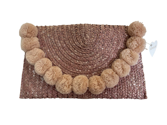 Clutch By Shiraleah In Mauve, Size:Small