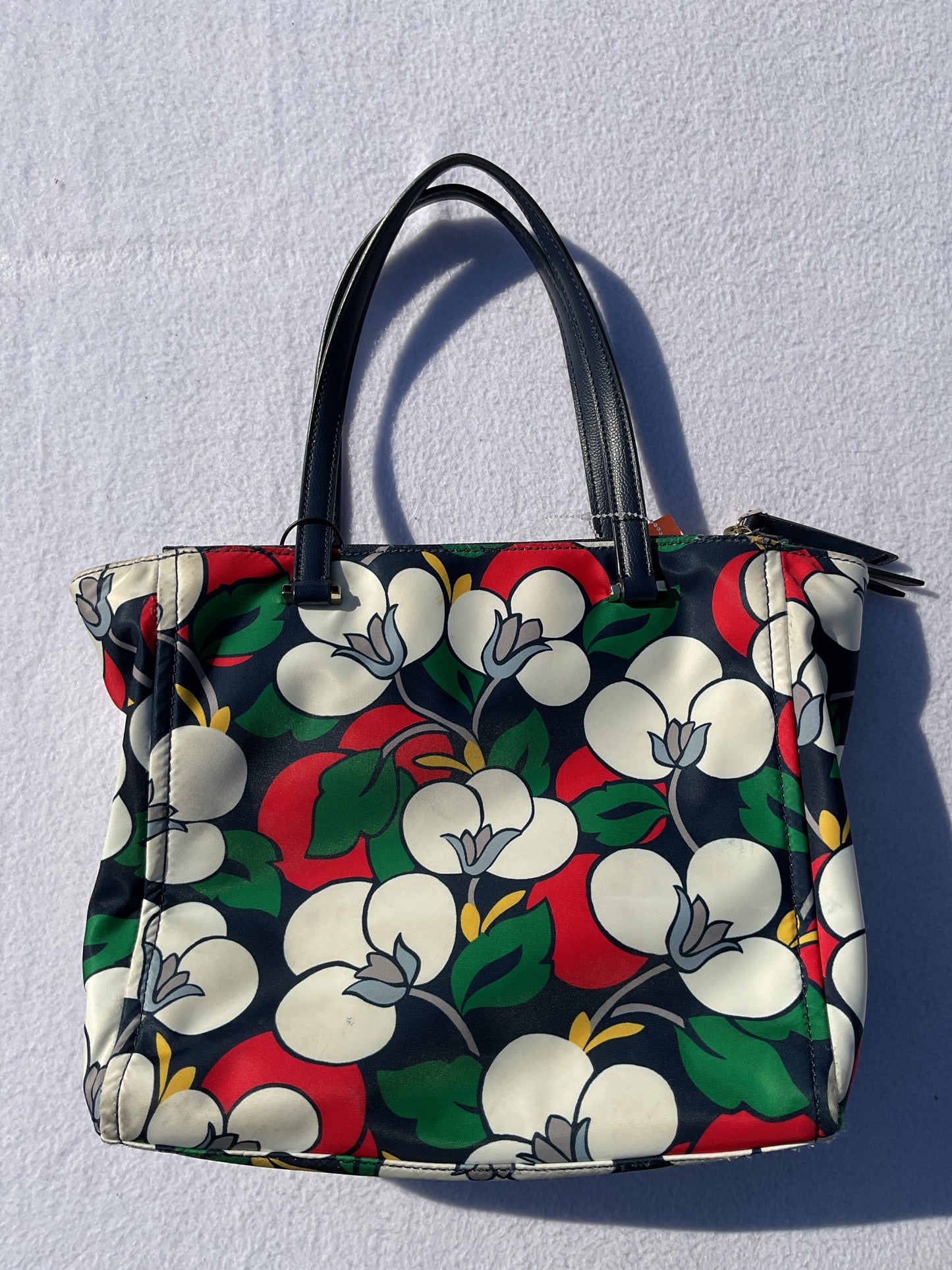 Handbag Designer By Kate Spade In Floral Print, Size:Medium