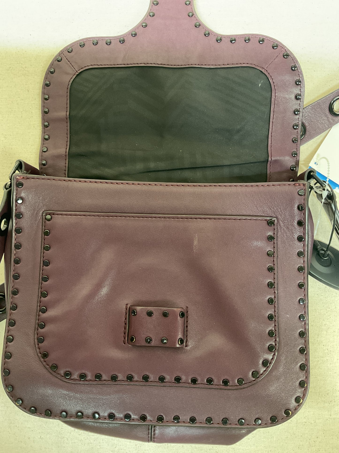 Crossbody Designer By Rebecca Minkoff In Purple, Size:Medium