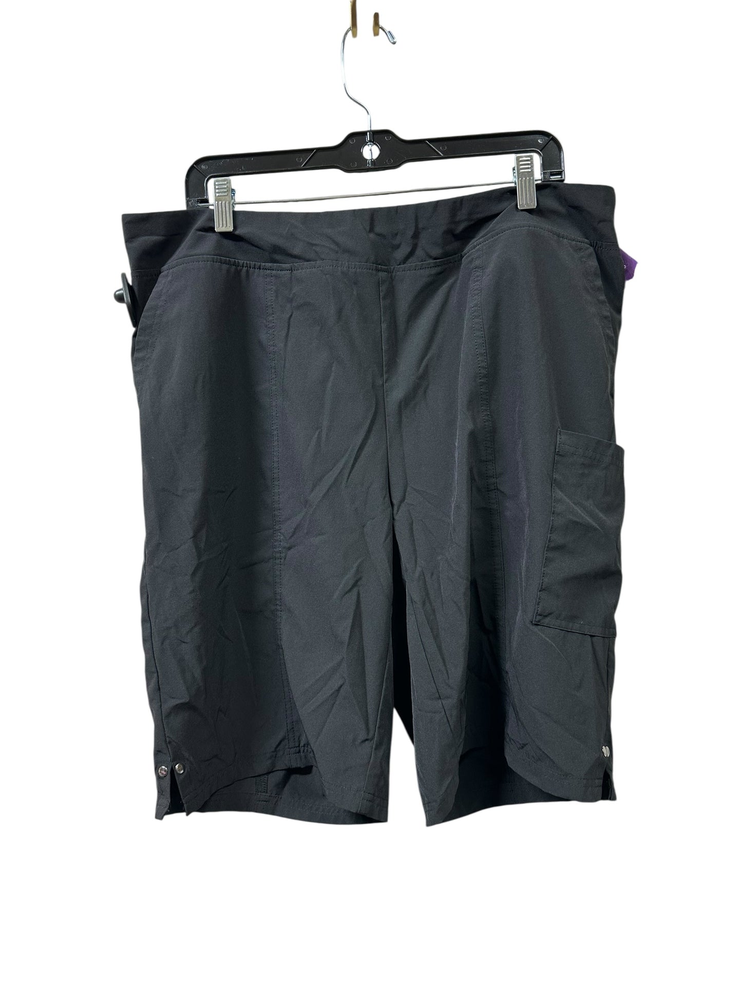 Shorts By Chicos In Black, Size:Xl