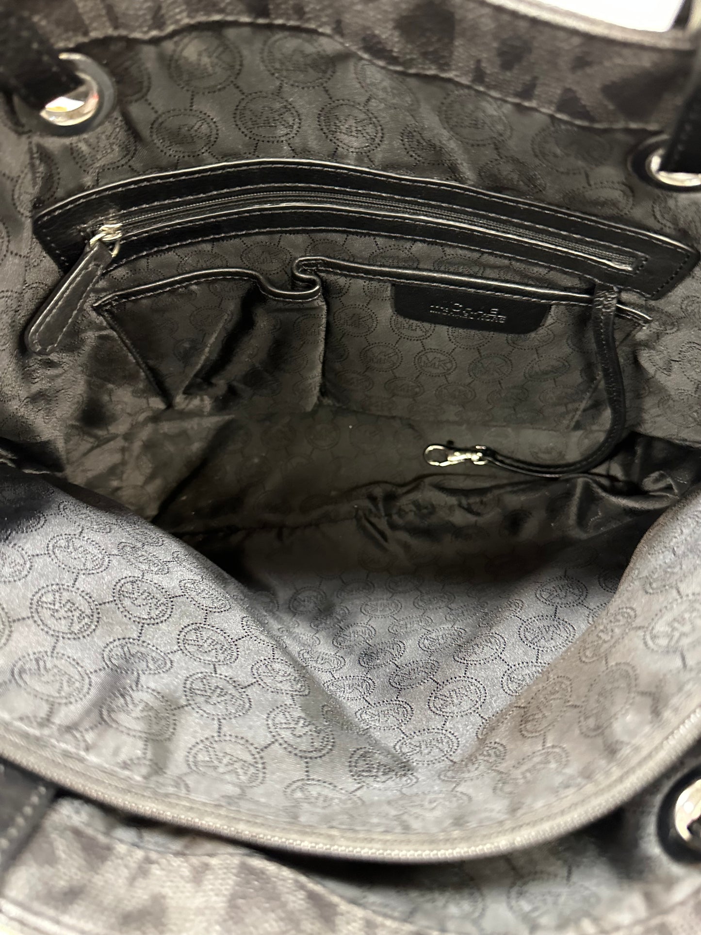 Handbag Designer By Michael Kors In Black, Size:Medium