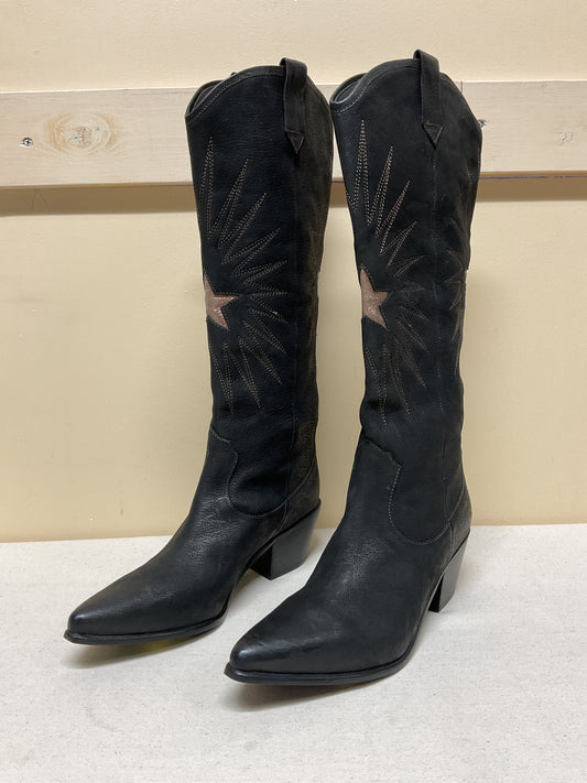Boots Western By Cmc In Black, Size:39